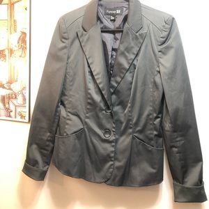 Veste grise type matelassée